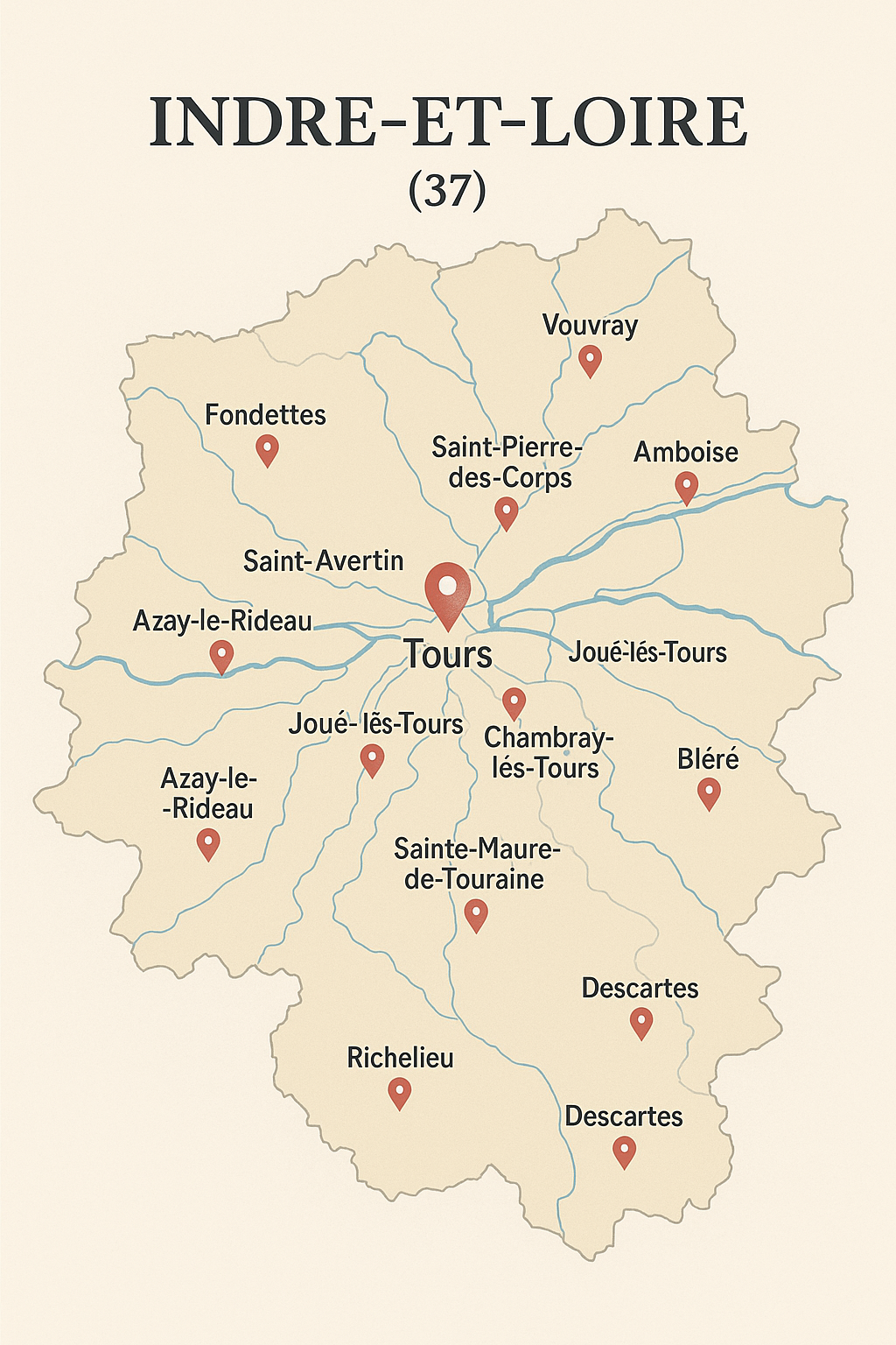 Carte zone de couverture